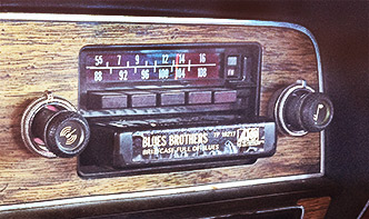 Car radio buttons photo