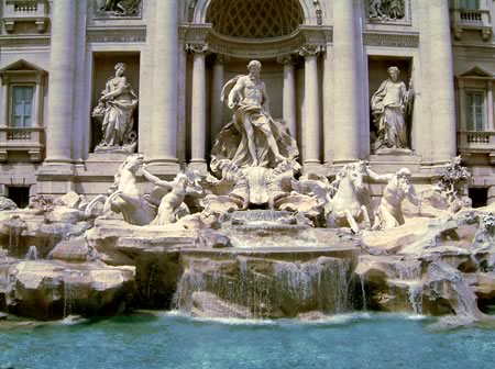 Trevi Fountain in Rome