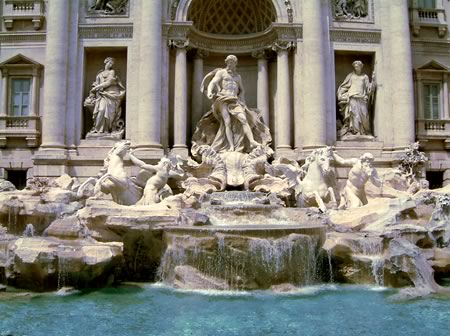 Trevi Fountain in Rome